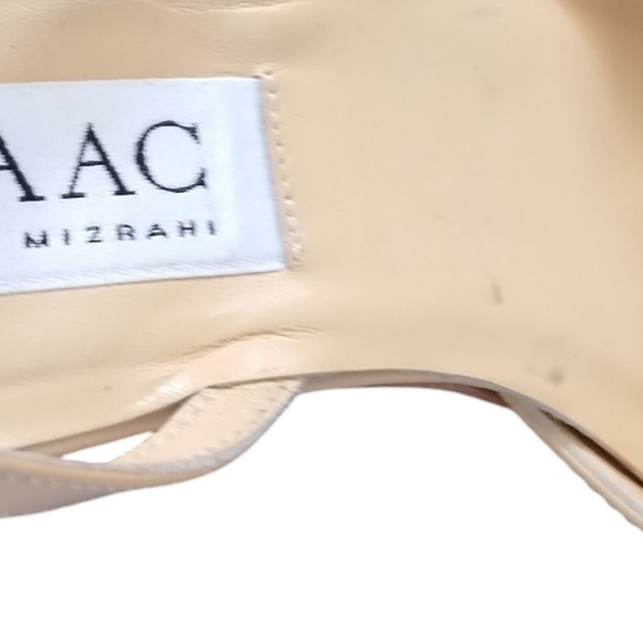 Isaac Mizrahi Women's Tan Slingback Heels - Picture 14 of 16